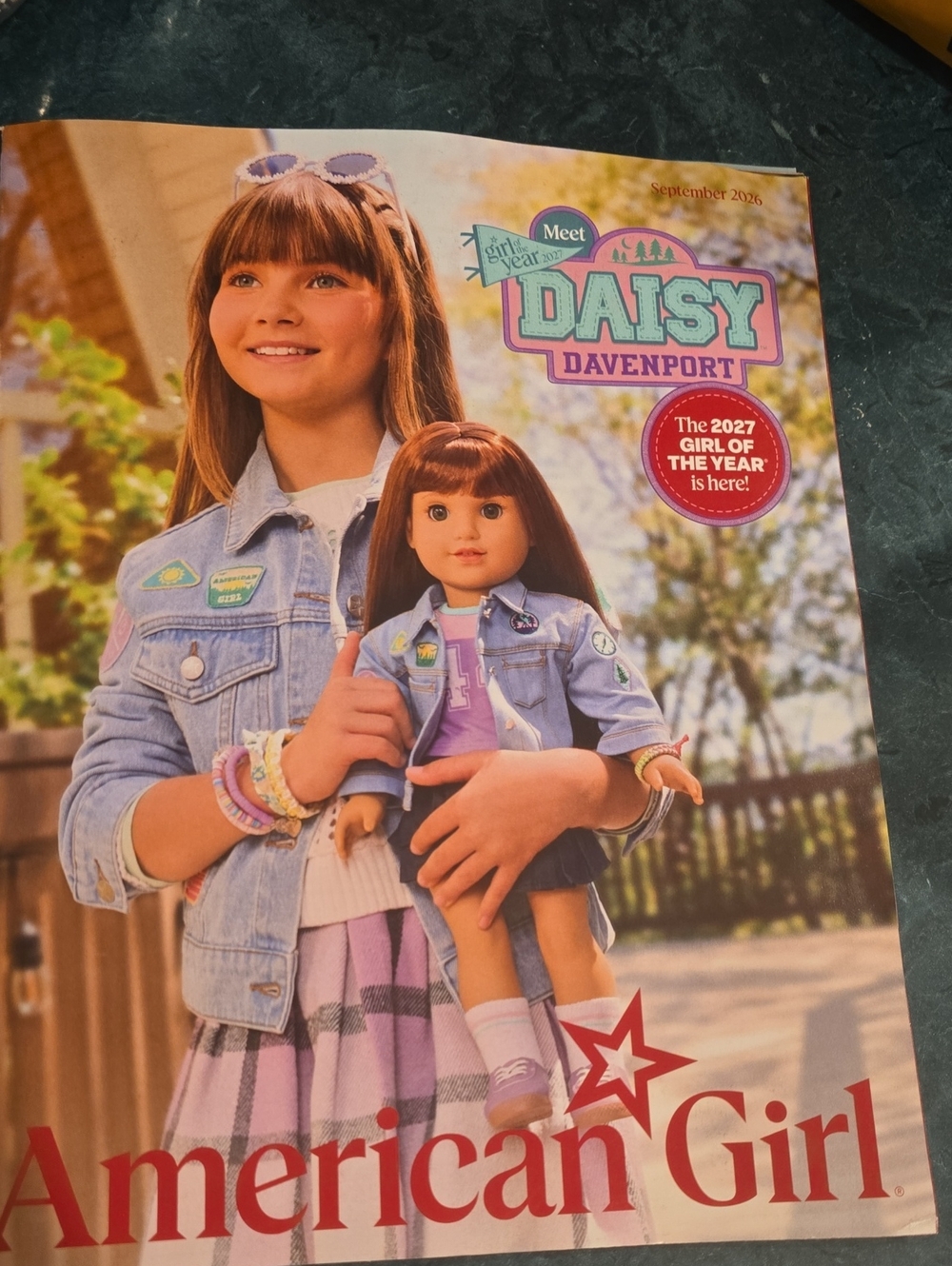 American Girl Daisy Davenport Doll Magazine.